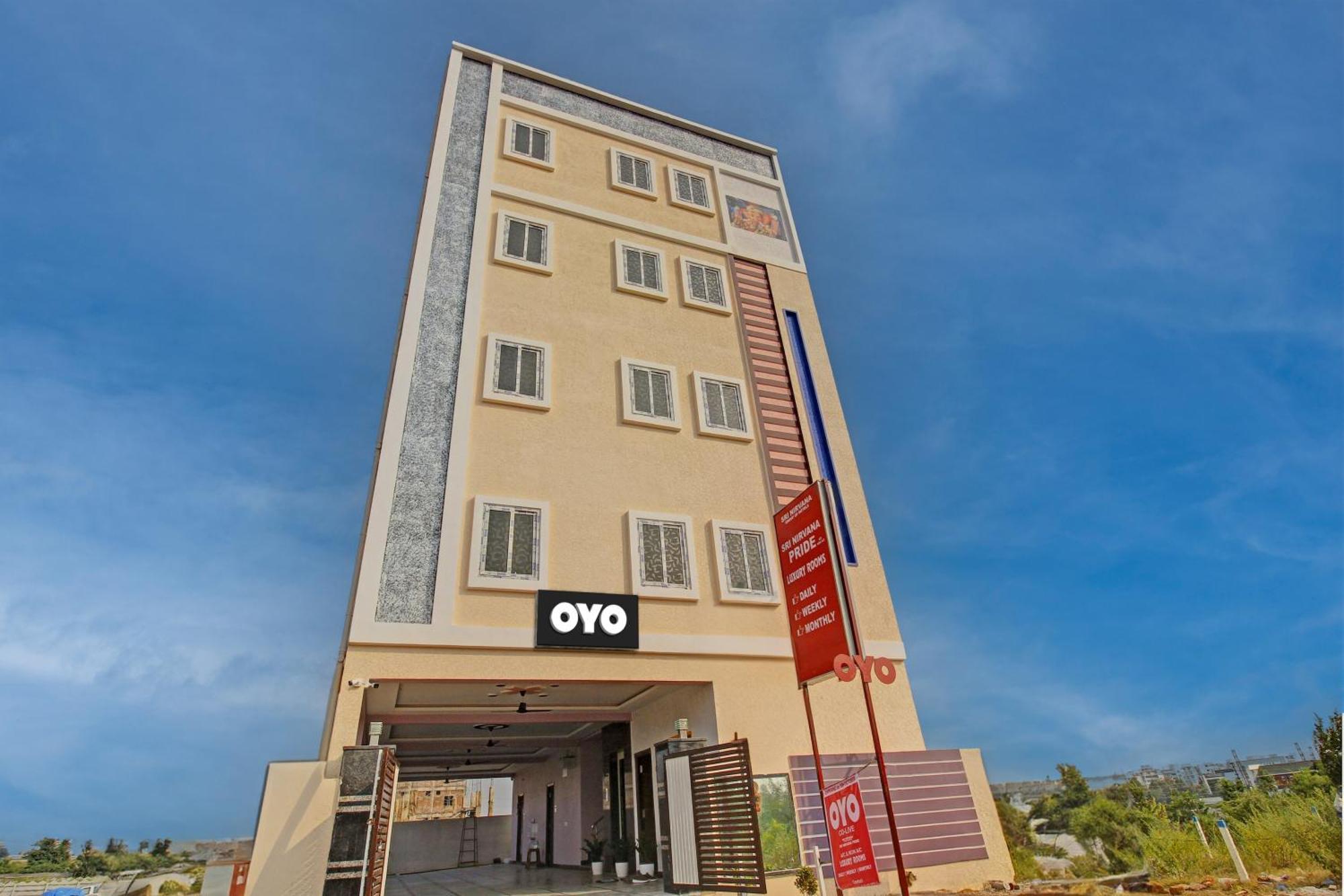 Ibrahimpatan Hotel O Sri Nirvana Pride מראה חיצוני תמונה